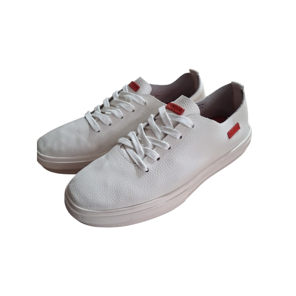 Savale Leather Mens size 6 Minimalist Preppy Classic Casual Dressy Comfy Sneaker